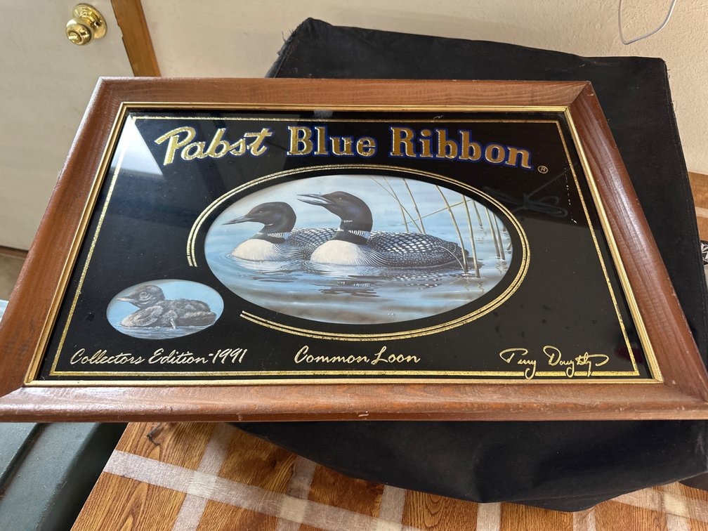 Pabst Beer Mirror