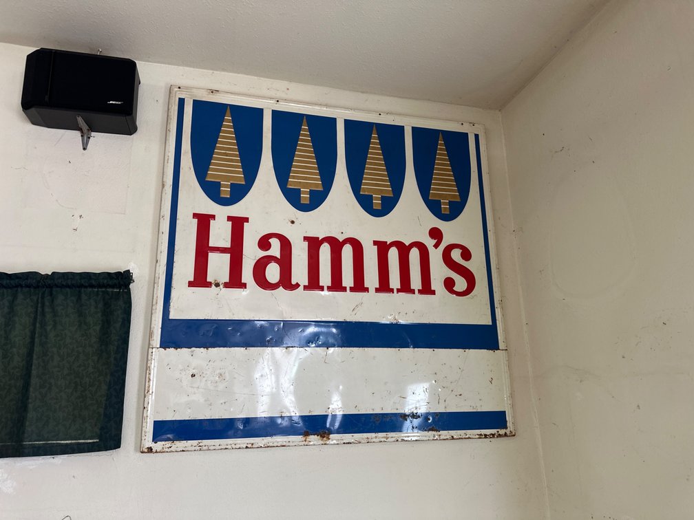 Hamms Tin Sign-57” X 57”