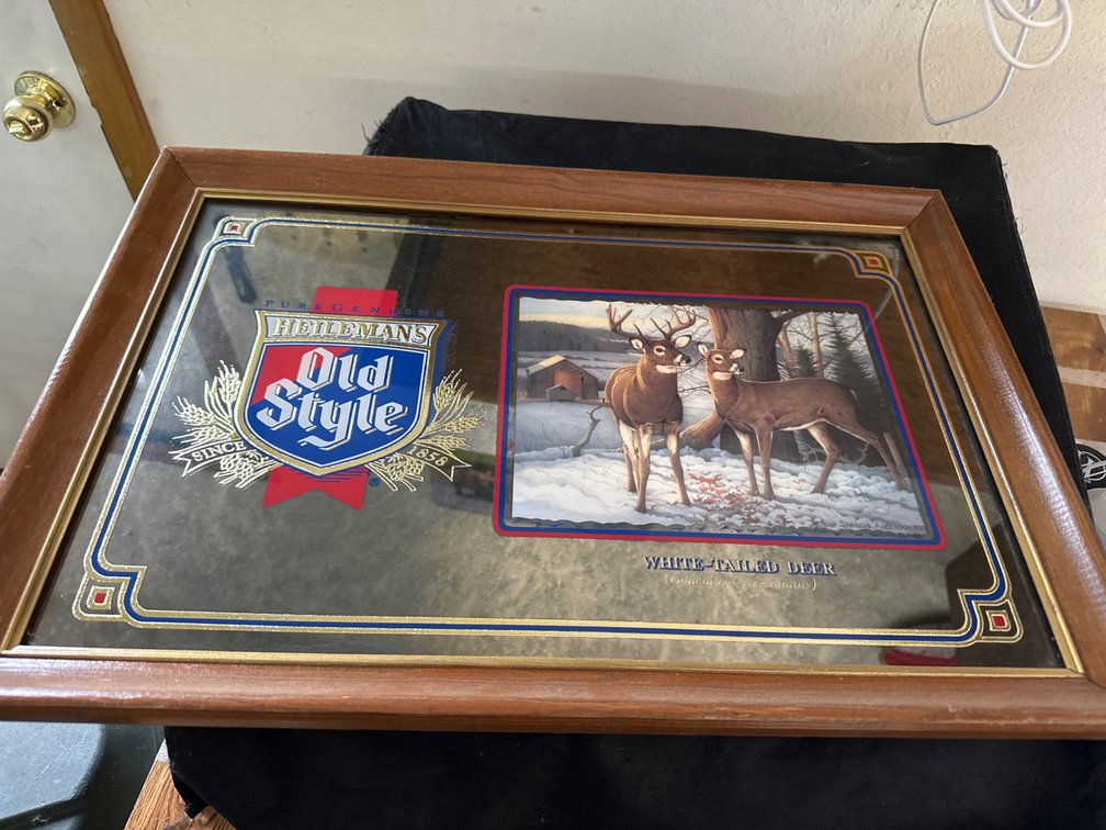 Old Style Beer Mirror