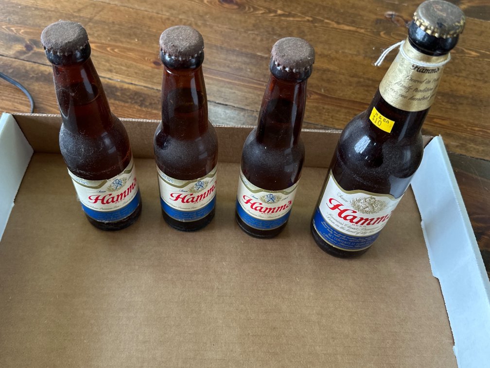 Hamms 7 oz, 12 oz Bottles