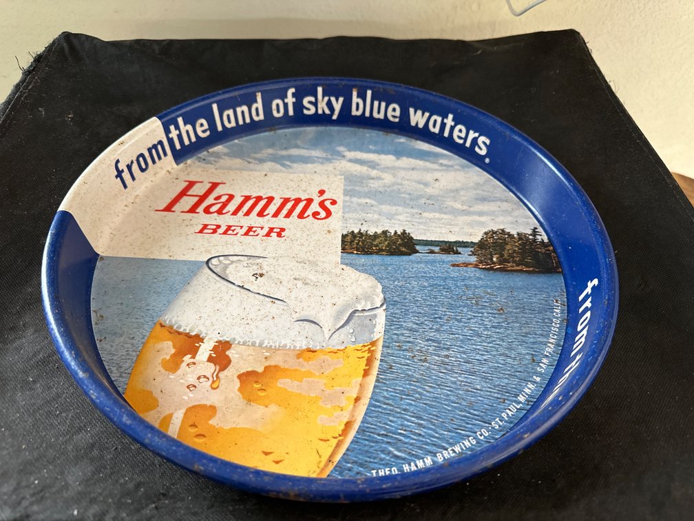 Hamms Beer Tray