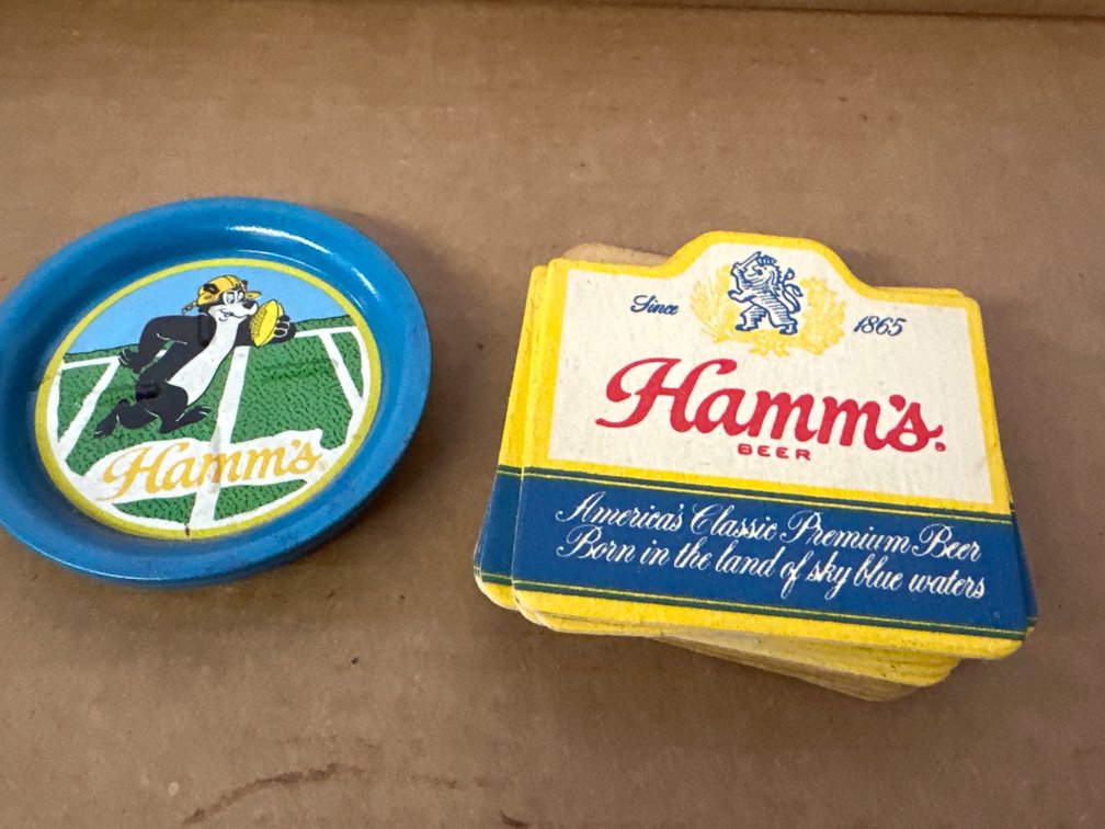 Hamms Beer Coasters