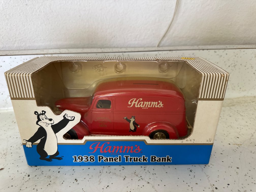 Hamms Panel Truck Bank