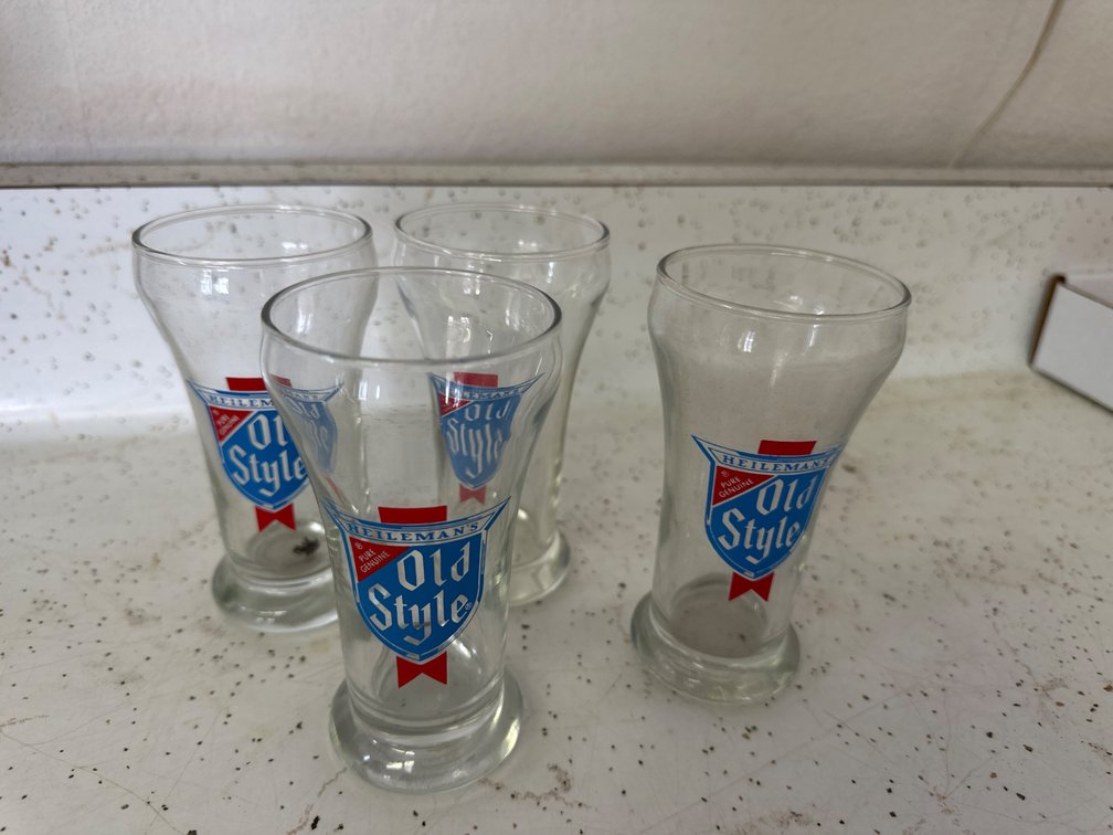 Old Style Beer Glasses-4