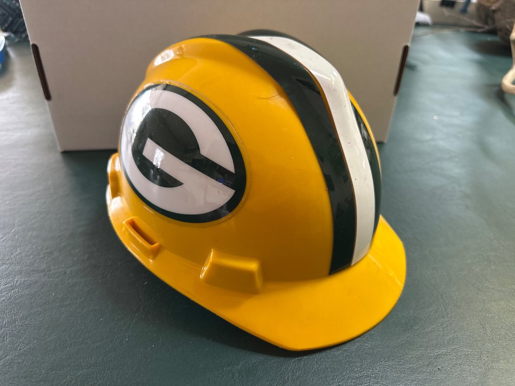 Packer Hard Hat