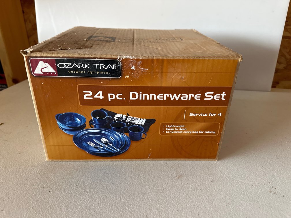 Ozark Trail 24 pc Dinnerware Set