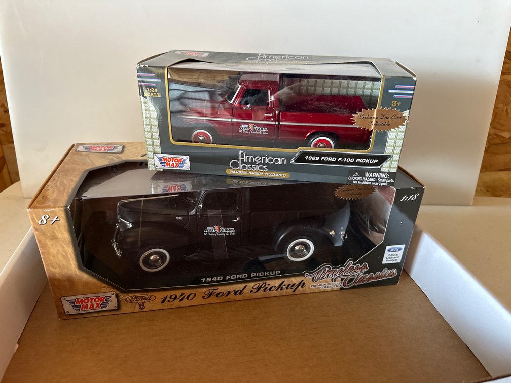 Ford Die Cast Fleet Farm Trucks