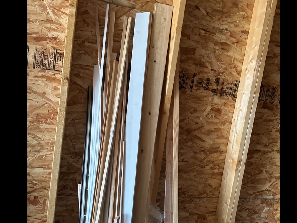 Stack of Trim, Pieces-8’