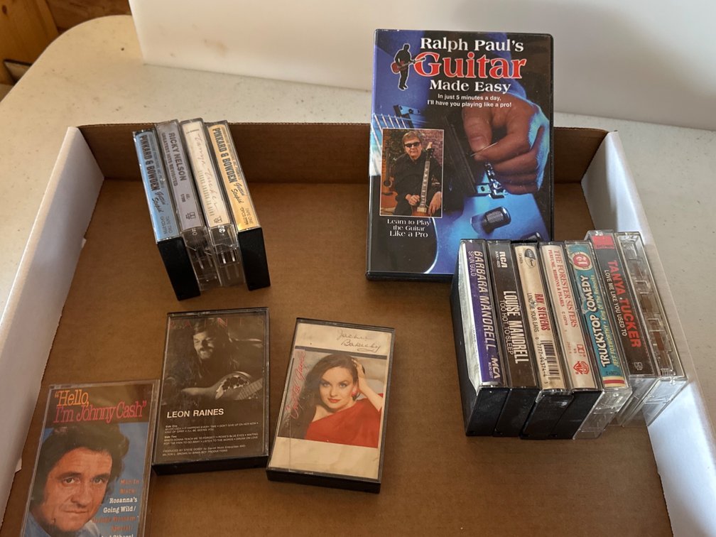 Cassette Tapes, DVD Set