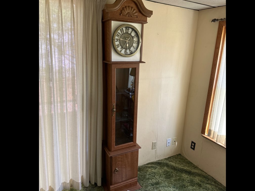 Grandfather Clock with Extra Clock Face