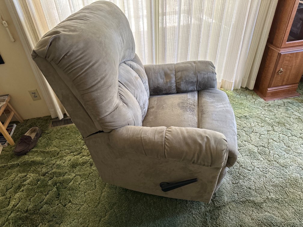 Rocker Recliner-Some Worn Spots
