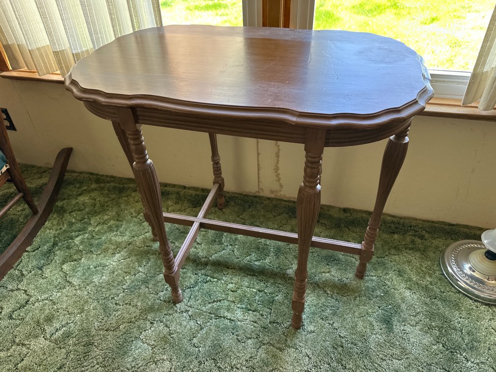 Wood Table-29” X 32” X 20”