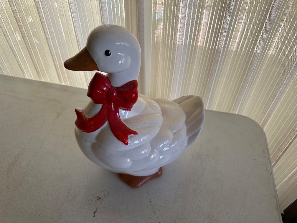Goose Cookie Jar