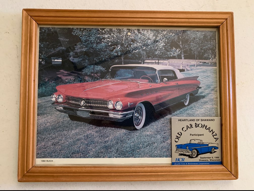 Framed 1960 Buick Picture