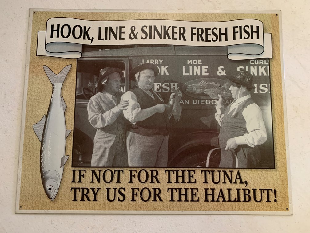 The Three Stooges Metal Sign