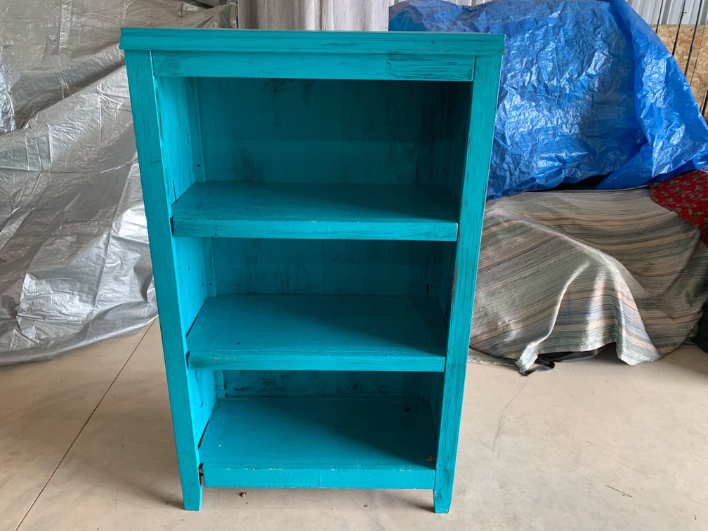 Wood Bookshelf 48” x 28.5” x 15”