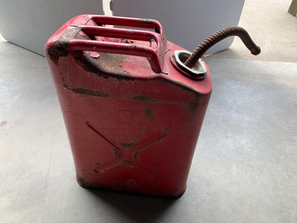 Vintage Metal Gas Can