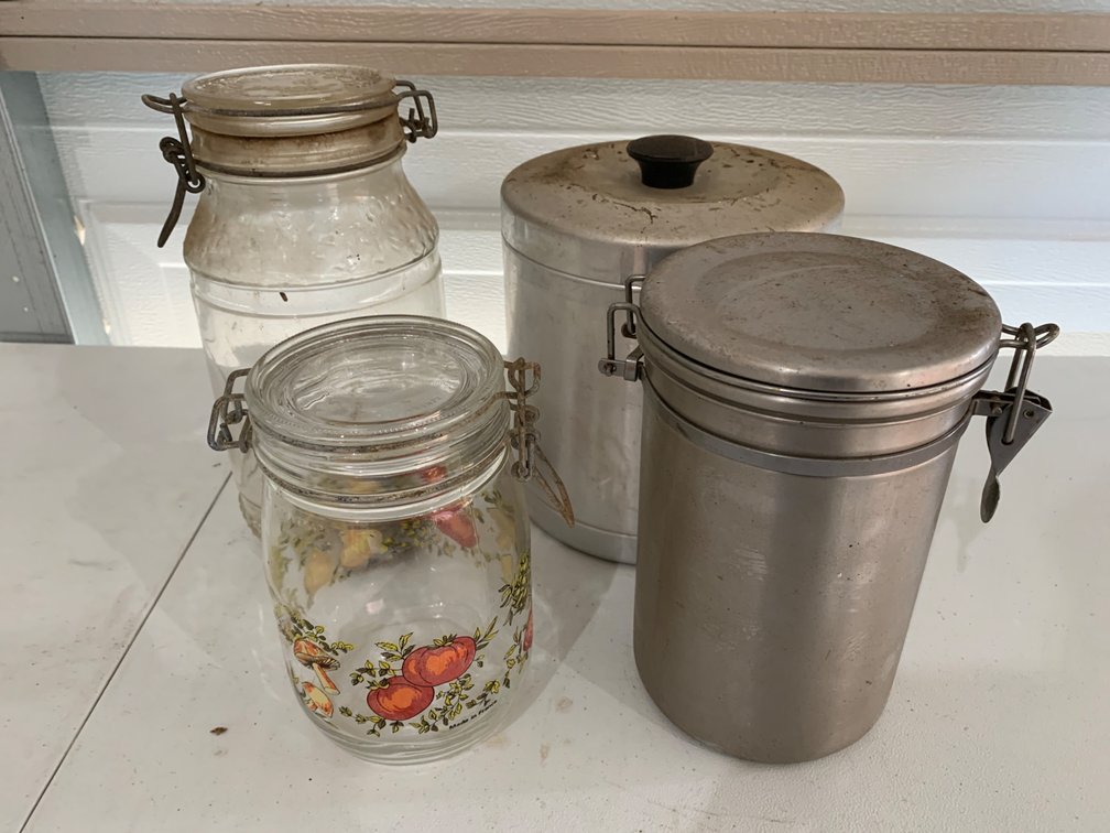 Glass & Metal Canisters