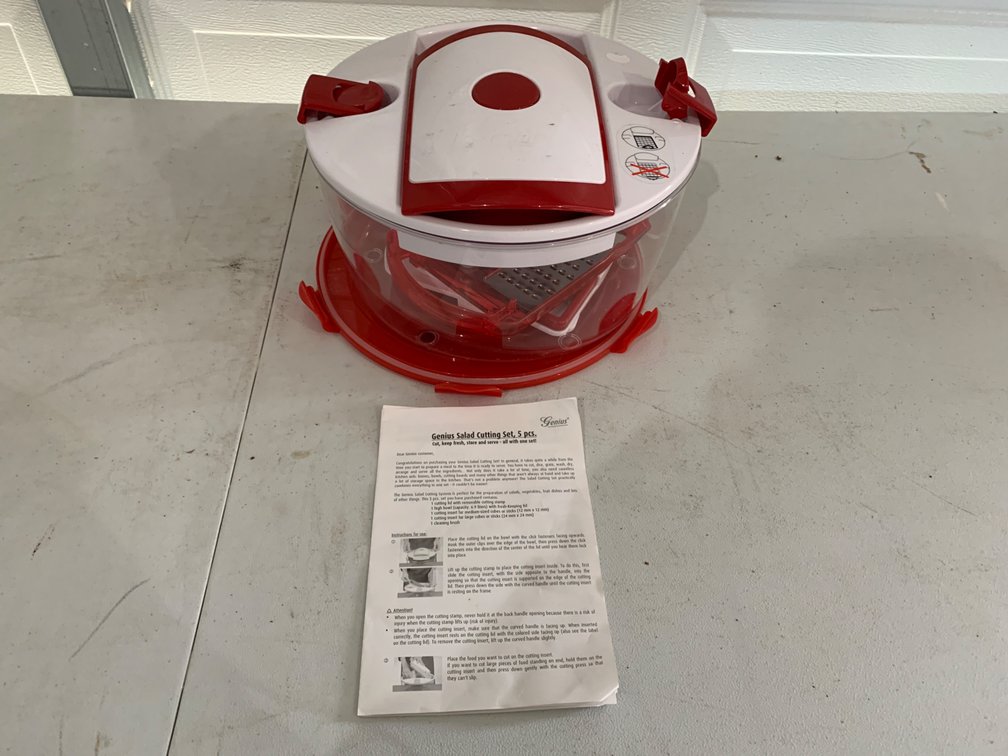 Genius Salad Cutting 5 Piece Set
