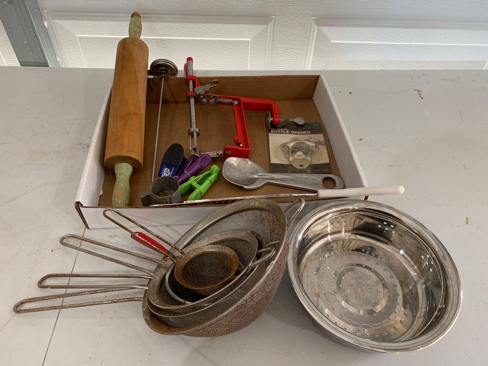 Variety of Kitchen Utensils