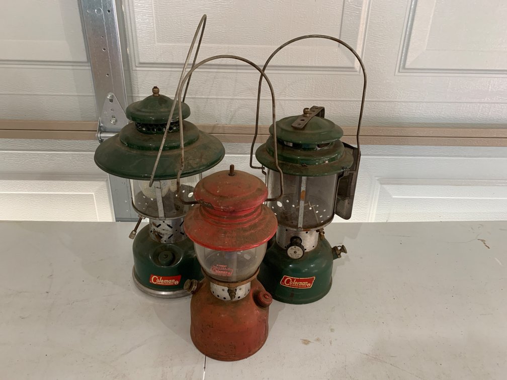 3 Coleman Lanterns