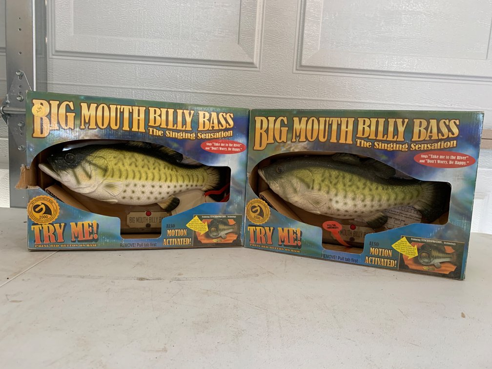 2 Big Mouth Billy Bass