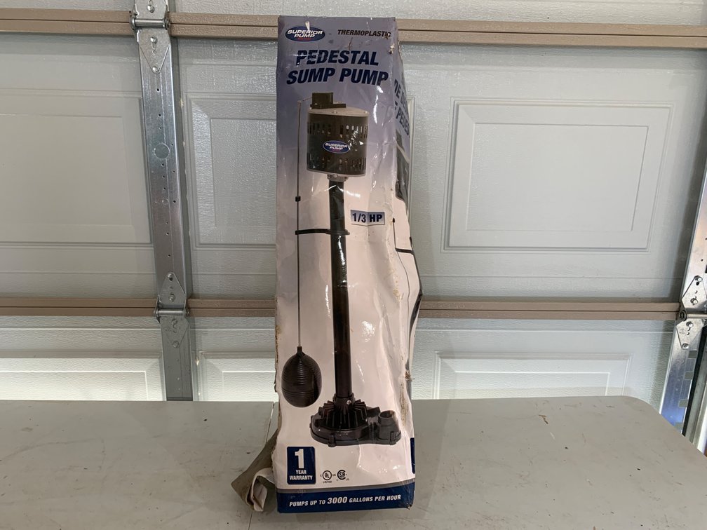 Pedestal Sump Pump