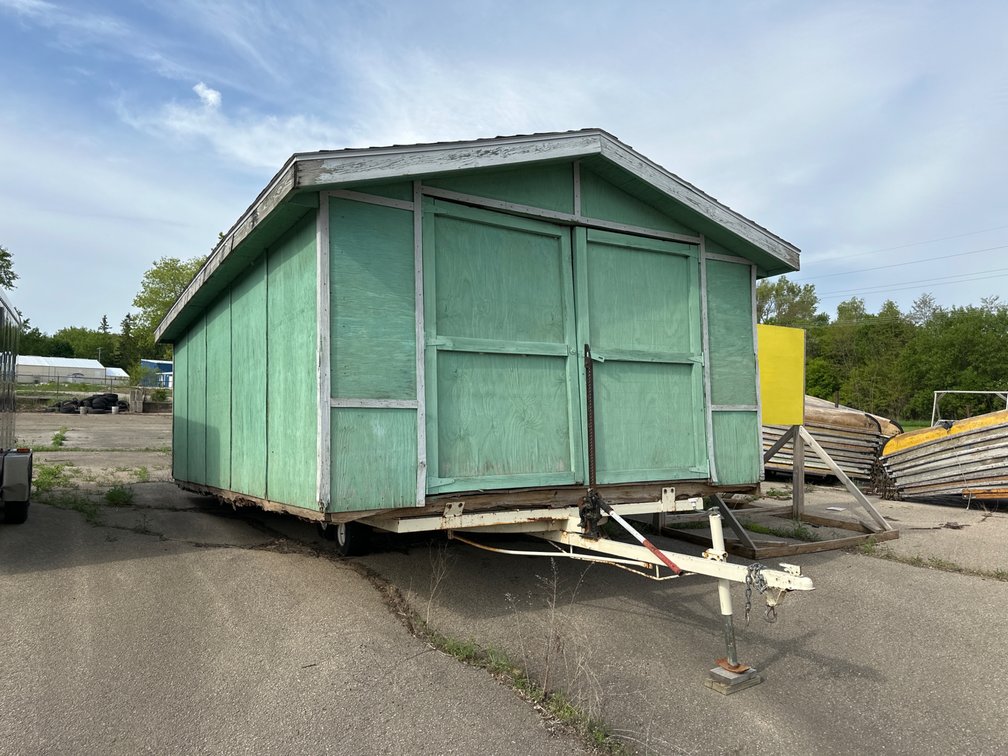 Green Storage Shed