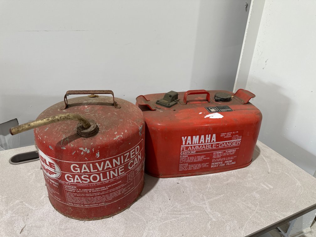 Metal Gas Cans