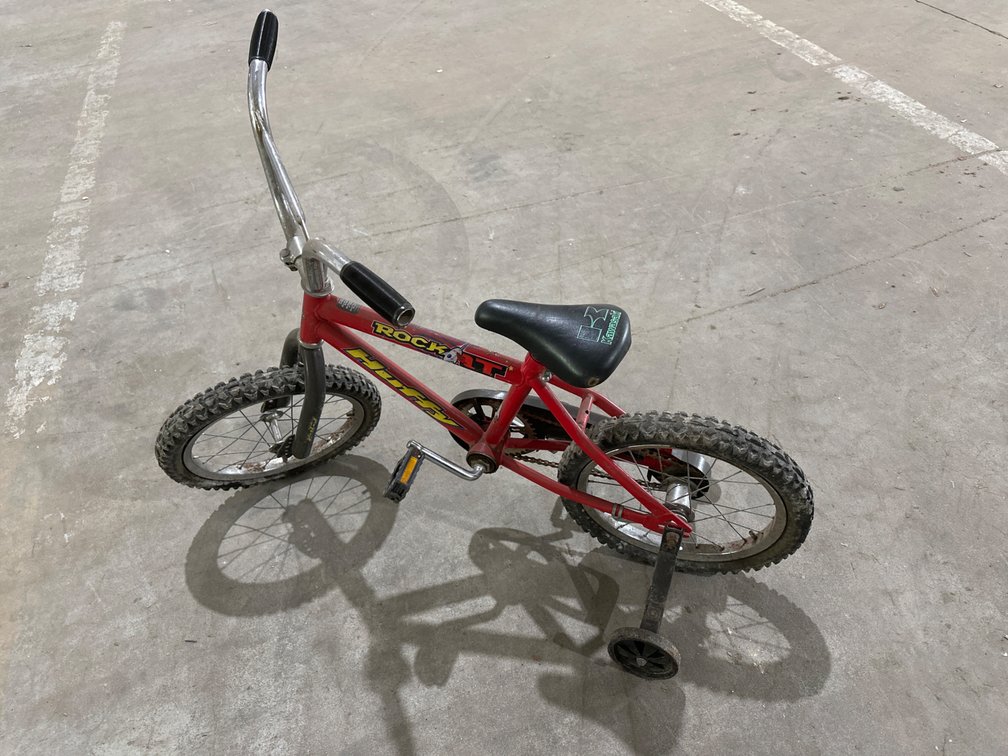 Boys Bike with Training Wheels