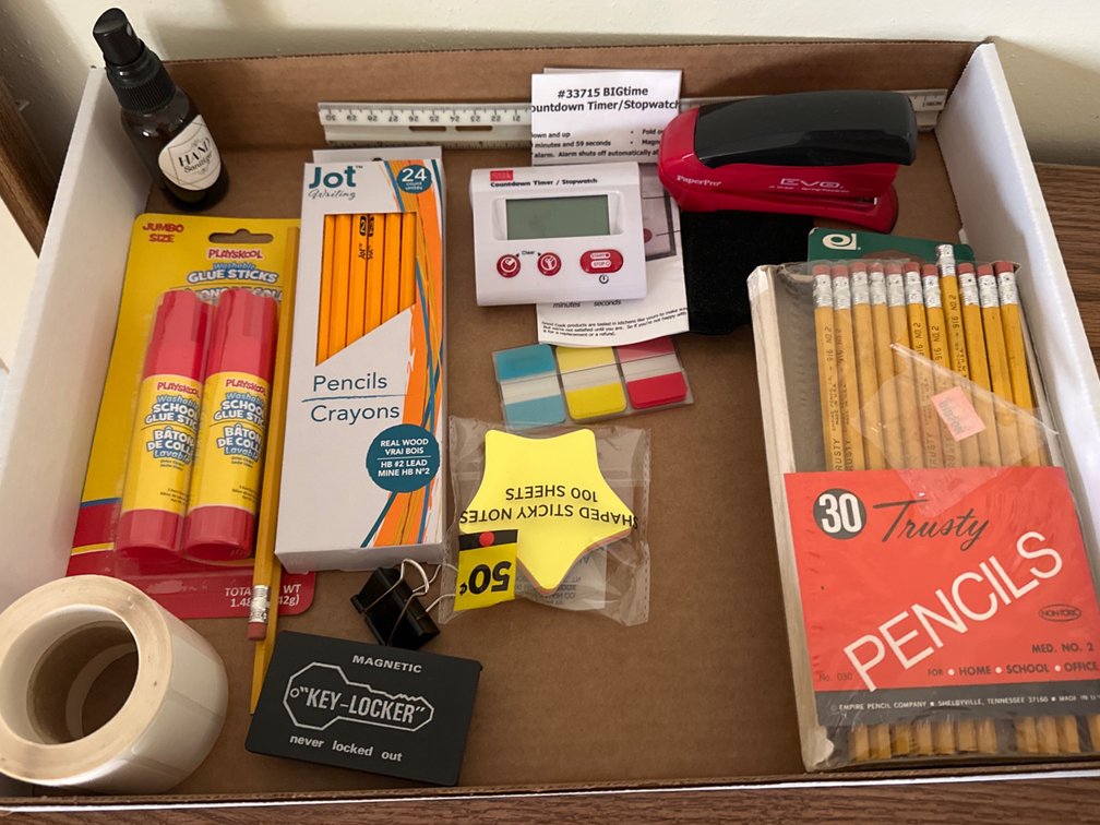 Pencils, Stapler and More