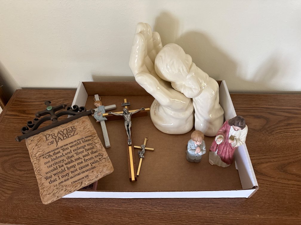 Religious Figures, Crosses