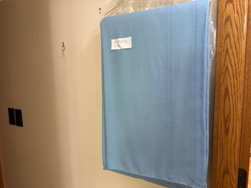 Blue Table Cloth and Napkins