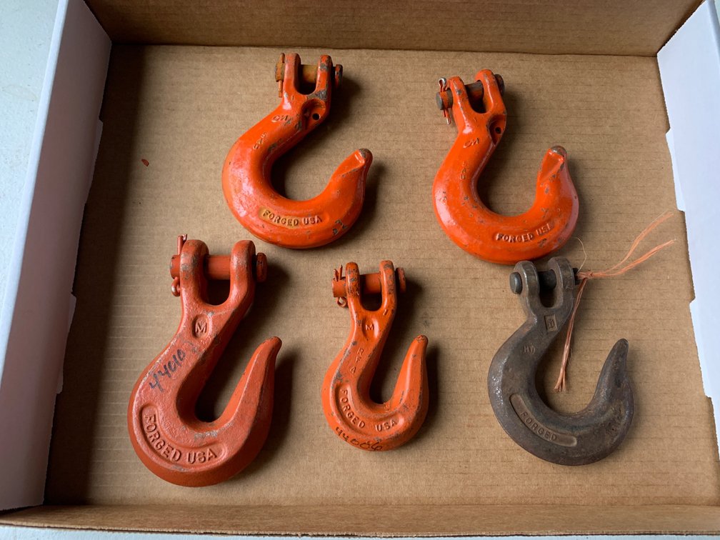 Alloy Clevis Grab Hooks
