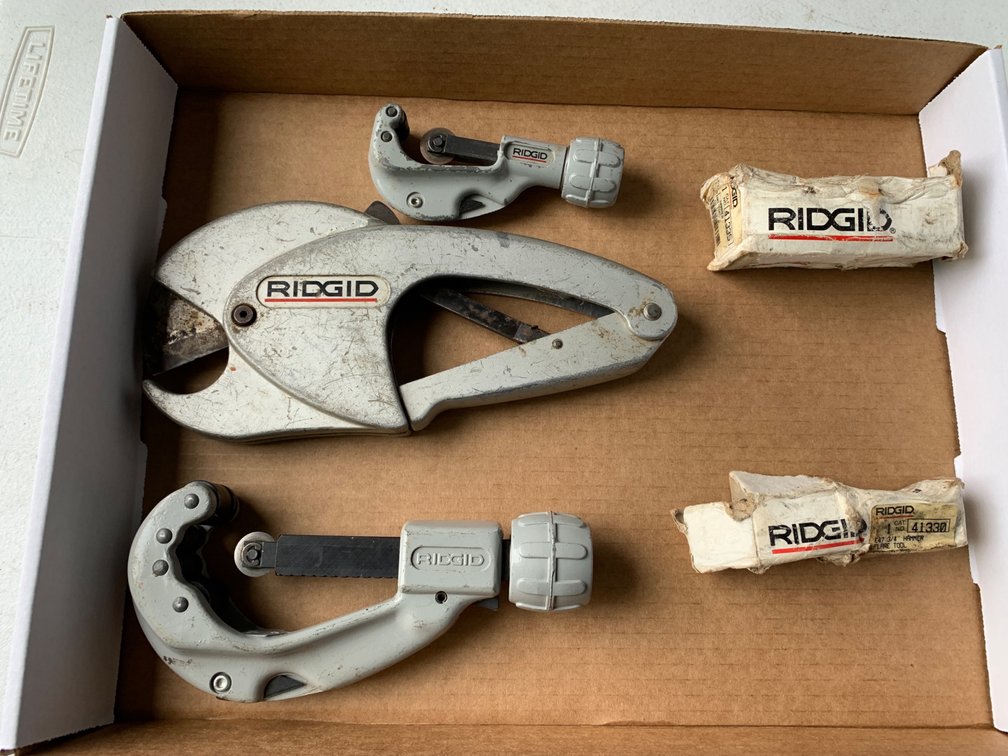 Ridgid Pipe Cutting Tools