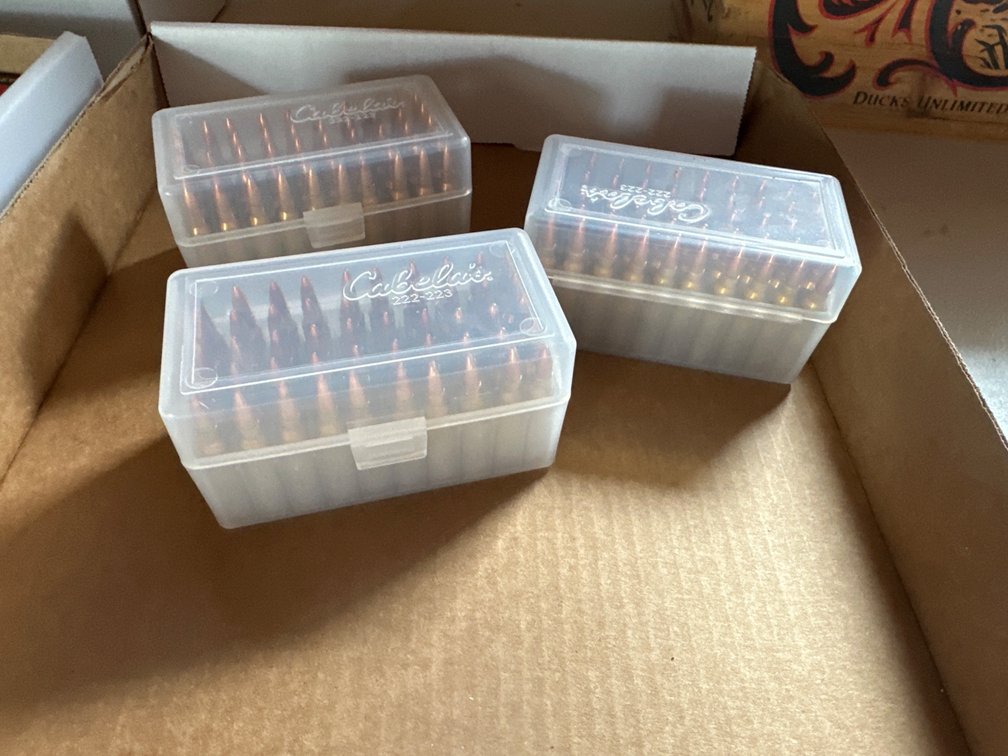 Cabelas 222/223 Cal 50 Single Ammo Box-3