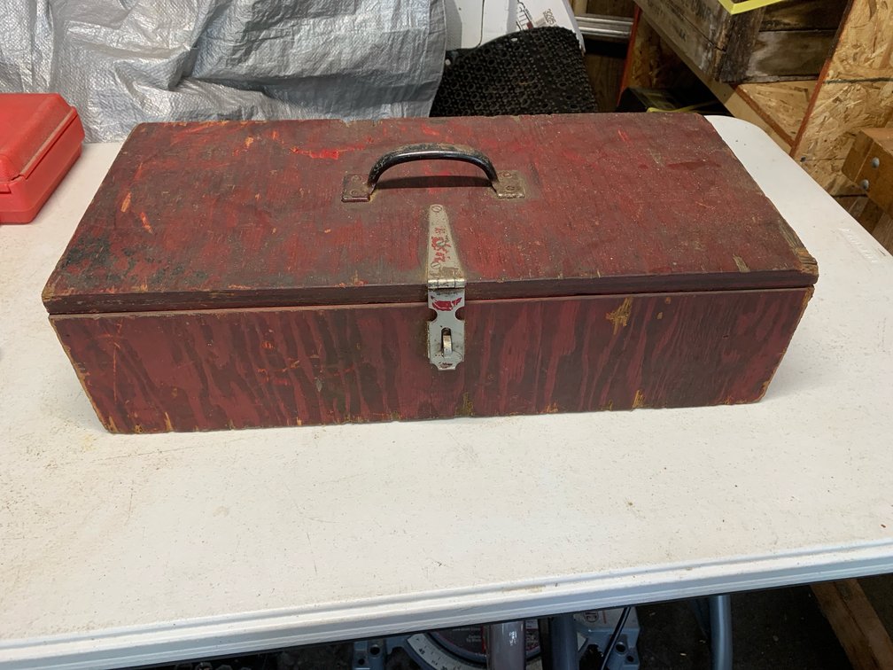 Wood Tool Box 6.5”x24”x11”