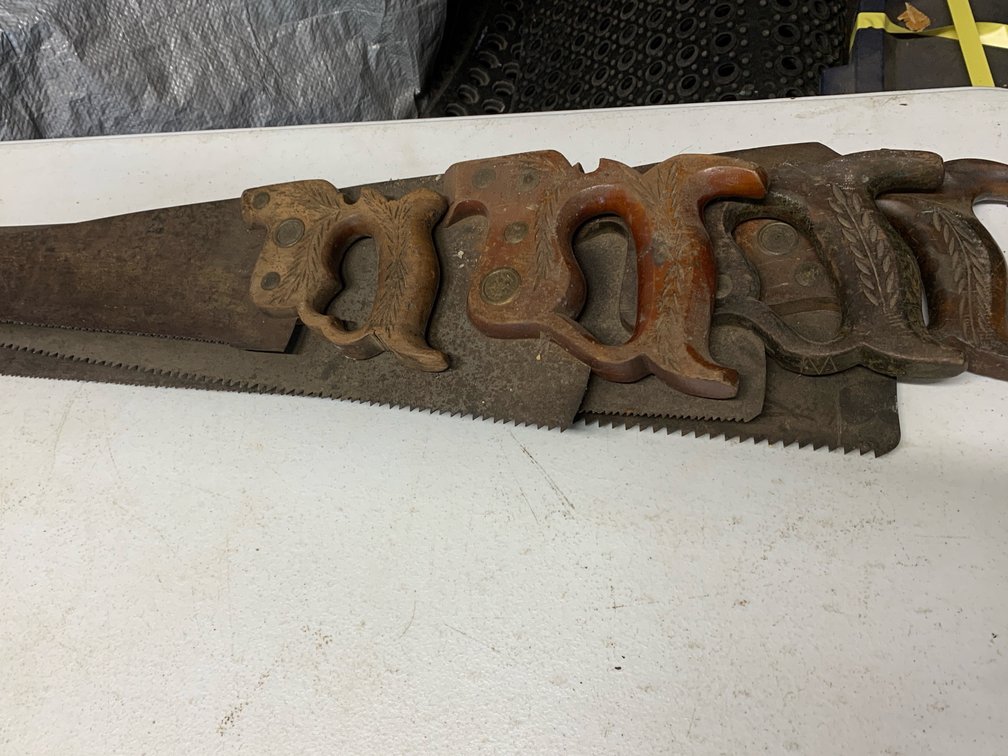 Vintage Hand Saws