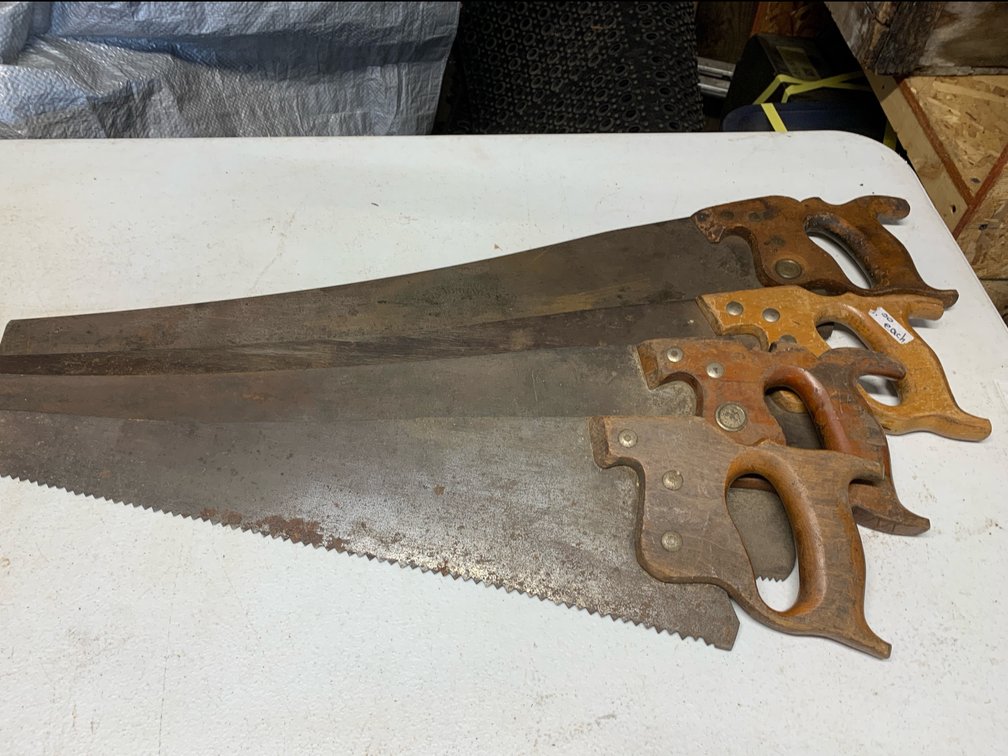 Vintage  Hand Saws