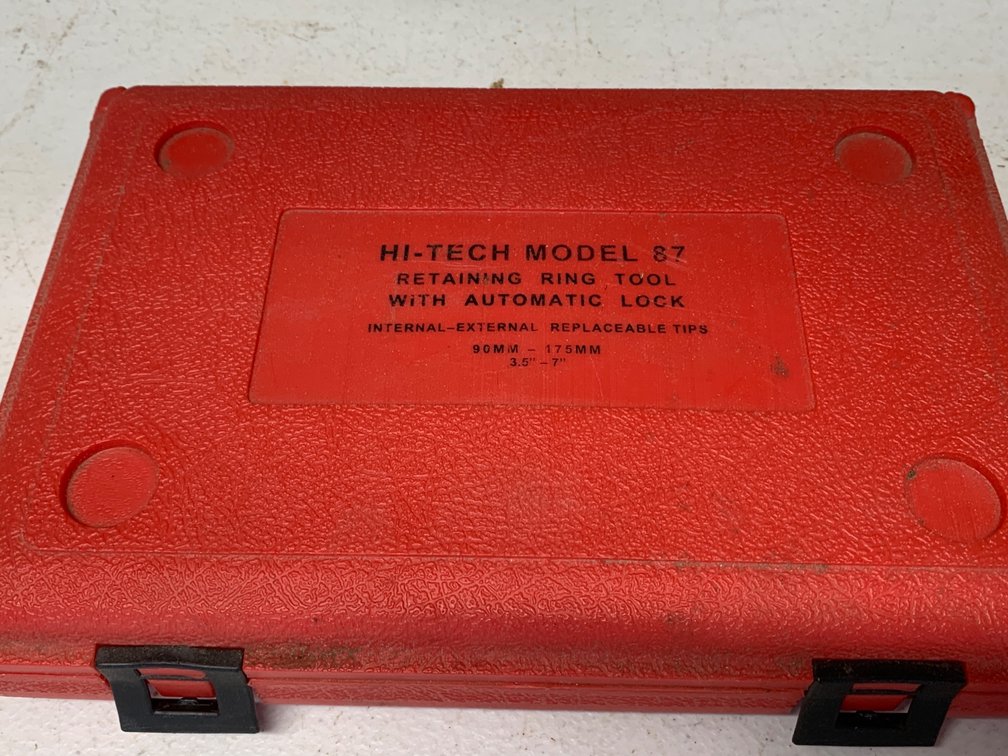 External Retaining Ring Tool Kit
