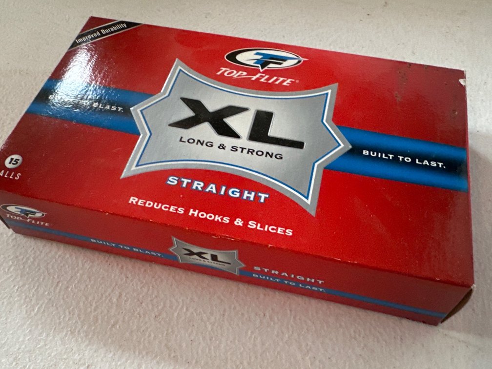 Box of Top Flite Golf Balls