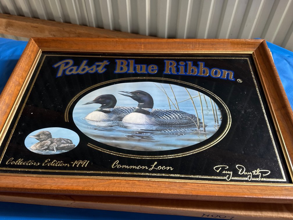 Pabst Beer Mirror-1991 Edition
