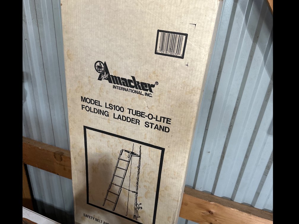 Folding Ladder Stand-New in Box