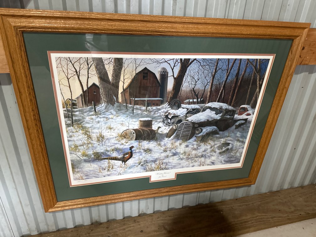 Winter Haven-39” X 31” Numbered Print, Framed