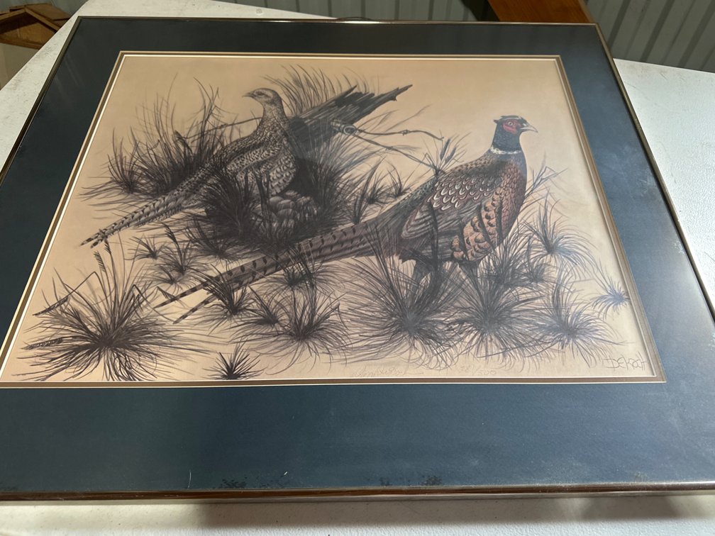 Dekoch Pheasant Print-29” X 25”