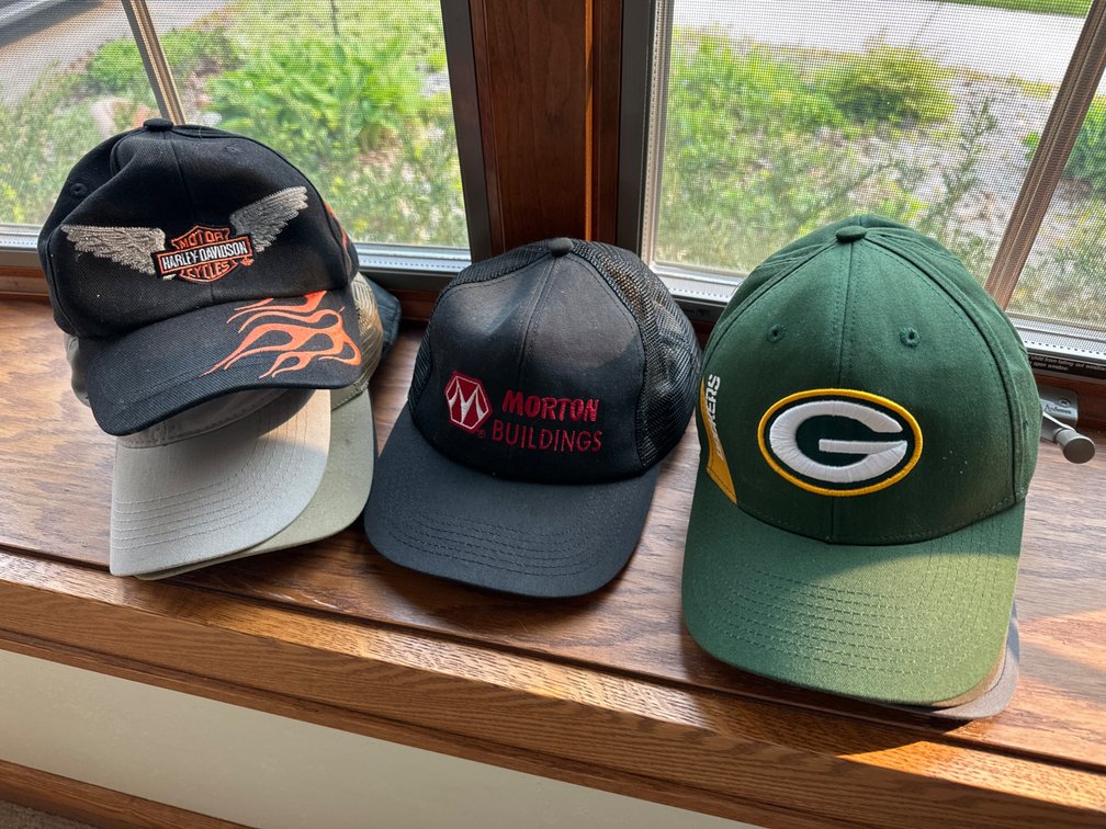Baseball Hats, Rack