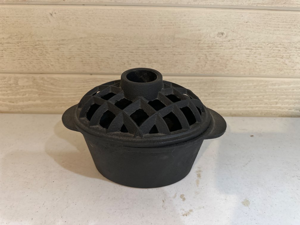 Cast Iron Steamer Pot