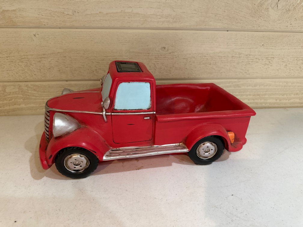 Red Solar Truck-15” Long