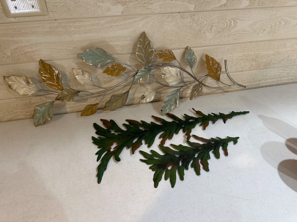 Metal Trees, Leaf Wall Art
