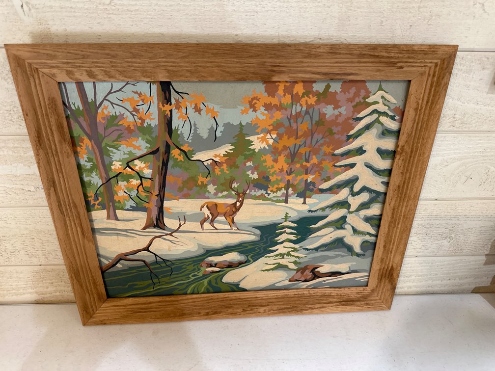 23” X 19” Framed Painting